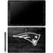 NFL New England Patriots Black & White Galaxy Book 12in Skin